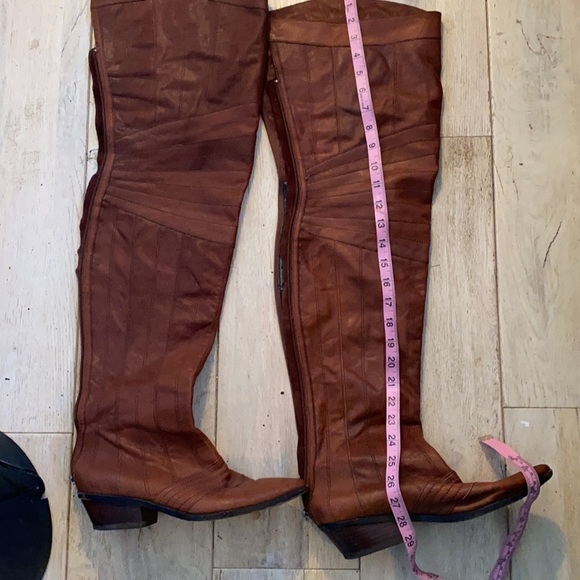 Report signature Columbus OTK boots 9 leather - Picture 9 of 16